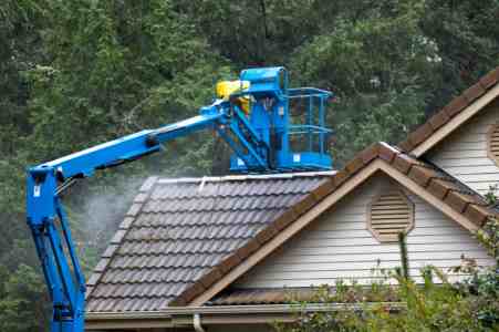 Kennesaw roof cleaning by Saffas Painting LLC