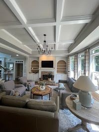 Interior Painting being performed by an experienced painter.